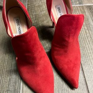 Steve madden red heels